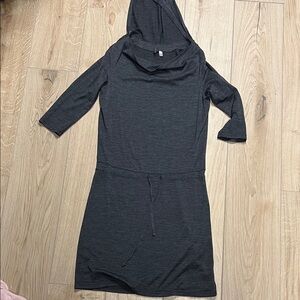 Ibex Dark Gray‎ Hooded Garment